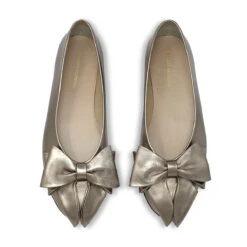 LULU - Seda Regina Romero Zapato Flat Balerina De Piso Para Dama En Piel -Reginaromero Tienda de ventas Regina Romero zapatilla flat Lulu seda piel RE 2