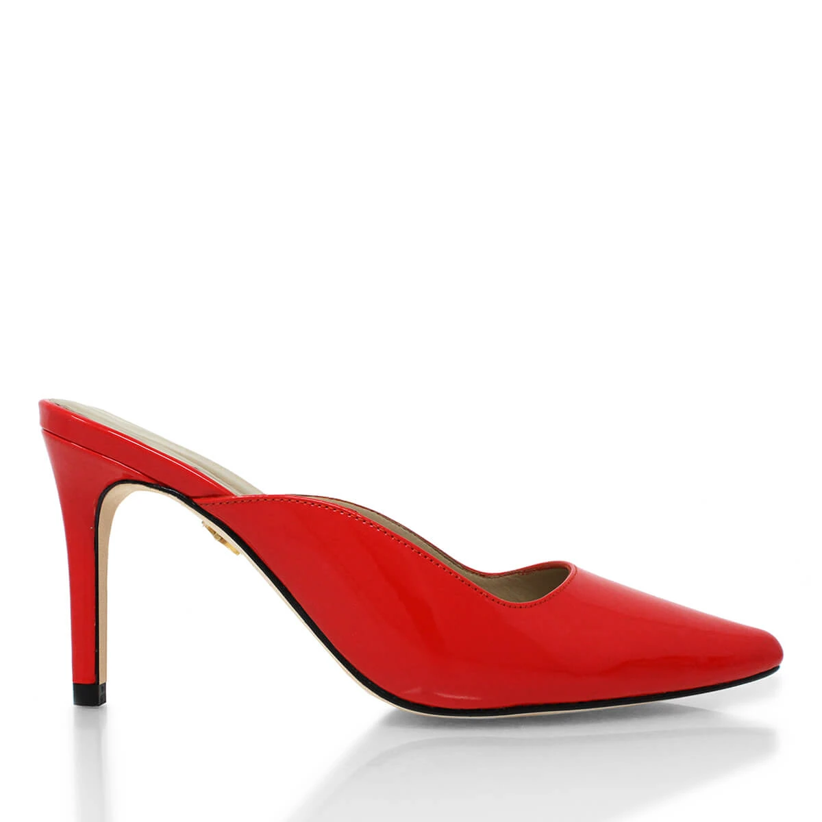 COSMO 80 - Charol Rojo Geranio Regina Romero Zapato Zapatilla Tacon Alto Para Dama En Piel 1 COSMO 80 - Charol Rojo Geranio Regina Romero Zapato Zapatilla Tacon Alto Para Dama En Piel