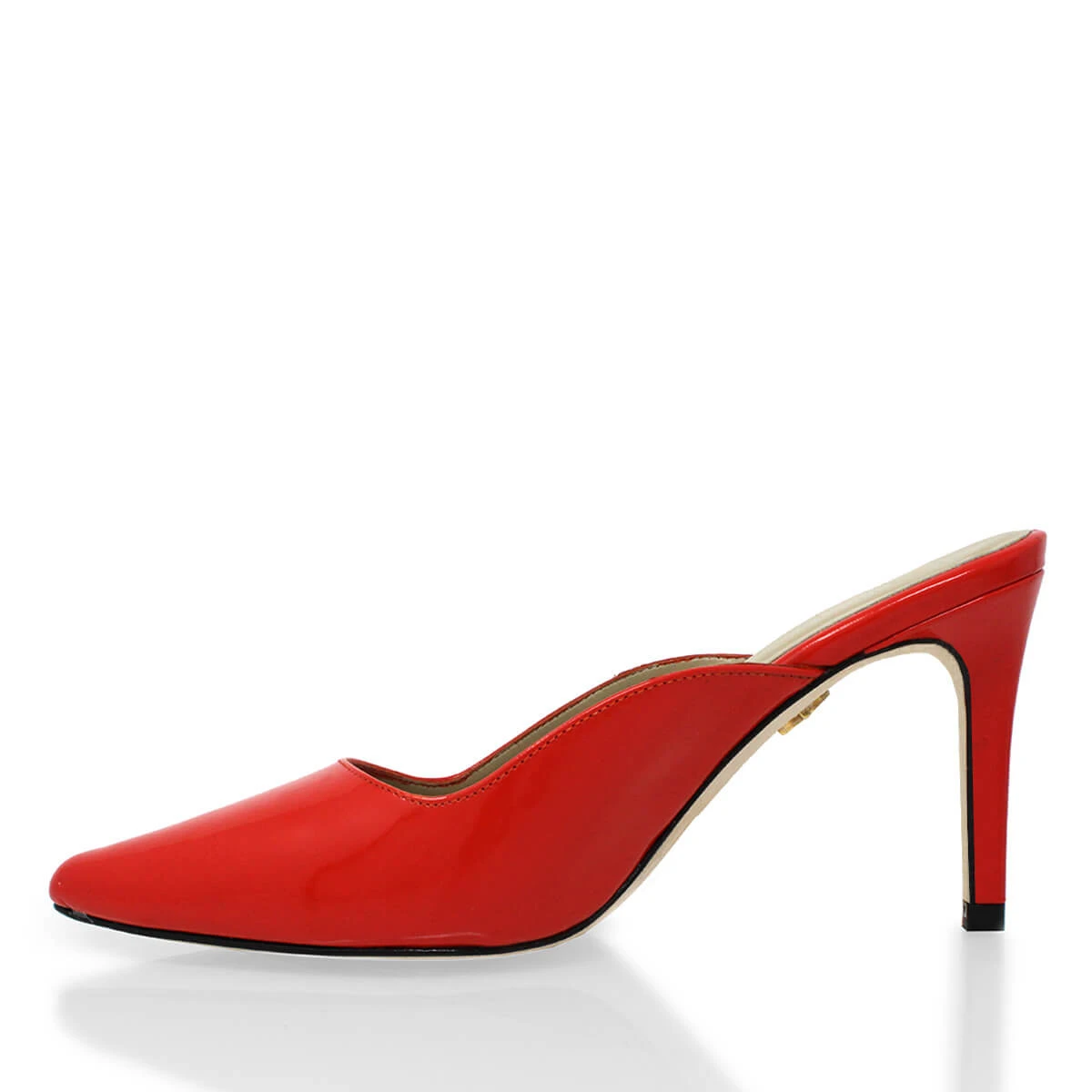 COSMO 80 - Charol Rojo Geranio Regina Romero Zapato Zapatilla Tacon Alto Para Dama En Piel 6 COSMO 80 - Charol Rojo Geranio Regina Romero Zapato Zapatilla Tacon Alto Para Dama En Piel - Imagen 6