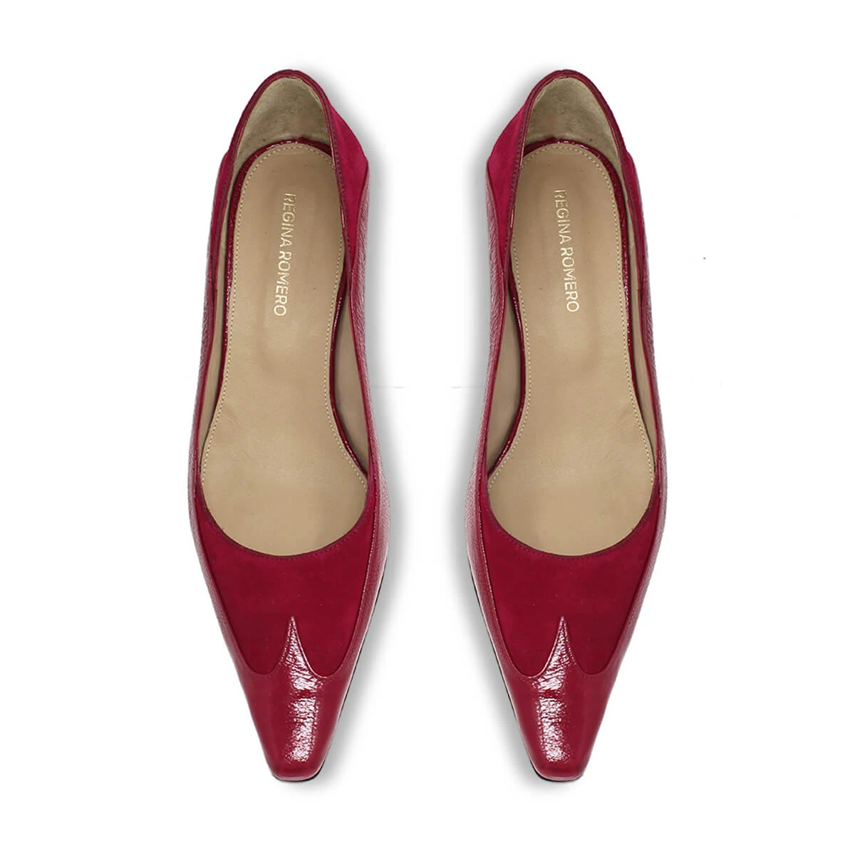 RICCARDI 60 - Lipstick Rosa Regina Romero Zapato Zapatilla Tacon Bajo Para Dama En Piel 6 RICCARDI 60 - Lipstick Rosa Regina Romero Zapato Zapatilla Tacon Bajo Para Dama En Piel - Imagen 6