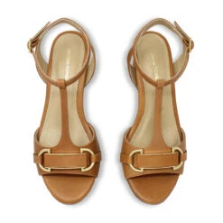 ARIZONA 55 - Miel Regina Romero Zapato Sandalia Zapatilla Tacon Bajo Para Dama En Piel -Reginaromero Tienda de ventas Regina Romero zapatilla sandalia Arizona miel piel 2