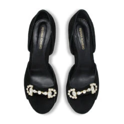 BELLINI 85 - Ante Negro Regina Romero Zapato Sandalia Zapatilla Tacon Alto Para Dama En Piel -Reginaromero Tienda de ventas Regina Romero zapatilla sandalia Bellini ante negro 2 20c8f228 e3e6 480f b3b1 32e7c5555ecd