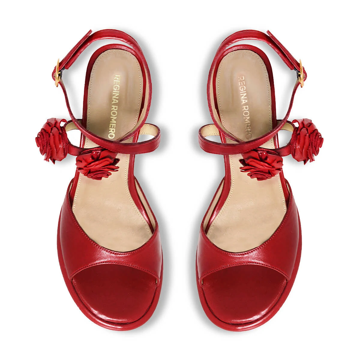 GODIVA 85 - Rojo Regina Romero Zapato Zapatilla Tacon Alto Para Dama En Piel 8 GODIVA 85 - Rojo Regina Romero Zapato Zapatilla Tacon Alto Para Dama En Piel - Imagen 8