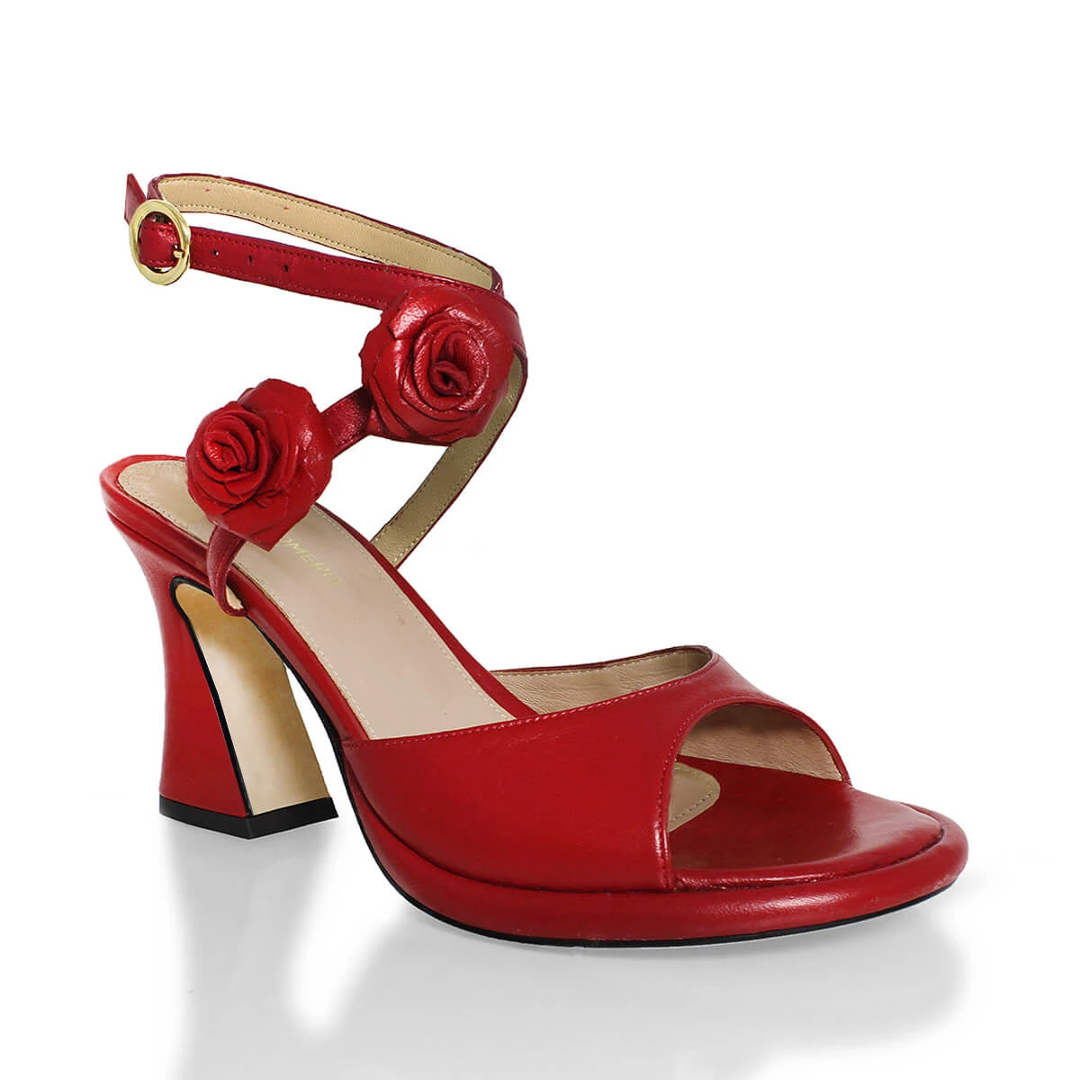 GODIVA 85 - Rojo Regina Romero Zapato Zapatilla Tacon Alto Para Dama En Piel 6 GODIVA 85 - Rojo Regina Romero Zapato Zapatilla Tacon Alto Para Dama En Piel - Imagen 6