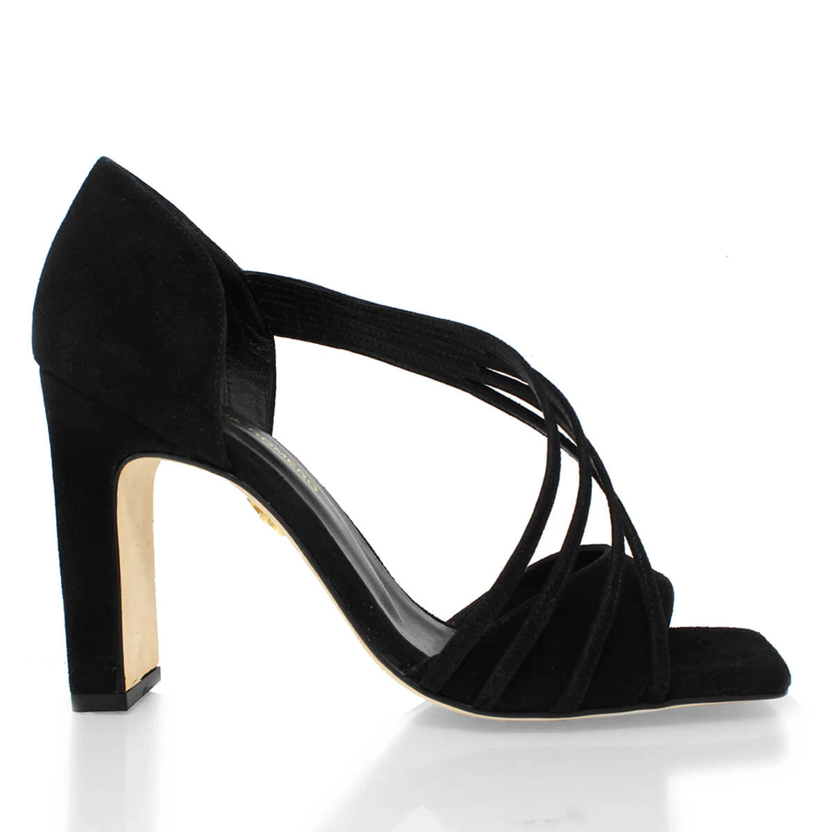 HADA 100 - Ante Negro Regina Romero Zapato Sandalia Zapatilla Tacon Alto Para Dama En Piel 1 HADA 100 - Ante Negro Regina Romero Zapato Sandalia Zapatilla Tacon Alto Para Dama En Piel