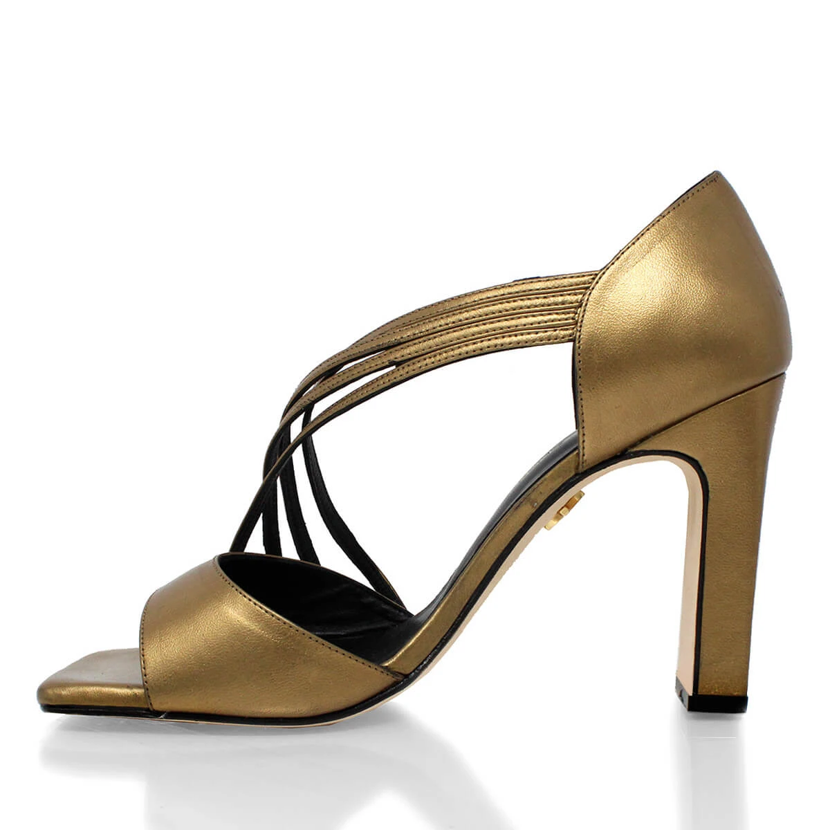 HADA 100 - Oro Viejo Regina Romero Zapato Sandalia Zapatilla Tacon Alto Para Dama En Piel 8 HADA 100 - Oro Viejo Regina Romero Zapato Sandalia Zapatilla Tacon Alto Para Dama En Piel - Imagen 8