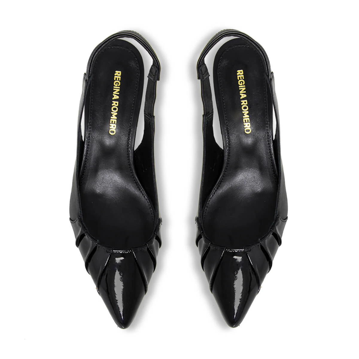 JONES 50 - Negro Regina Romero Zapato Zapatilla Tacon Bajo Para Dama En Piel 6 JONES 50 - Negro Regina Romero Zapato Zapatilla Tacon Bajo Para Dama En Piel - Imagen 6