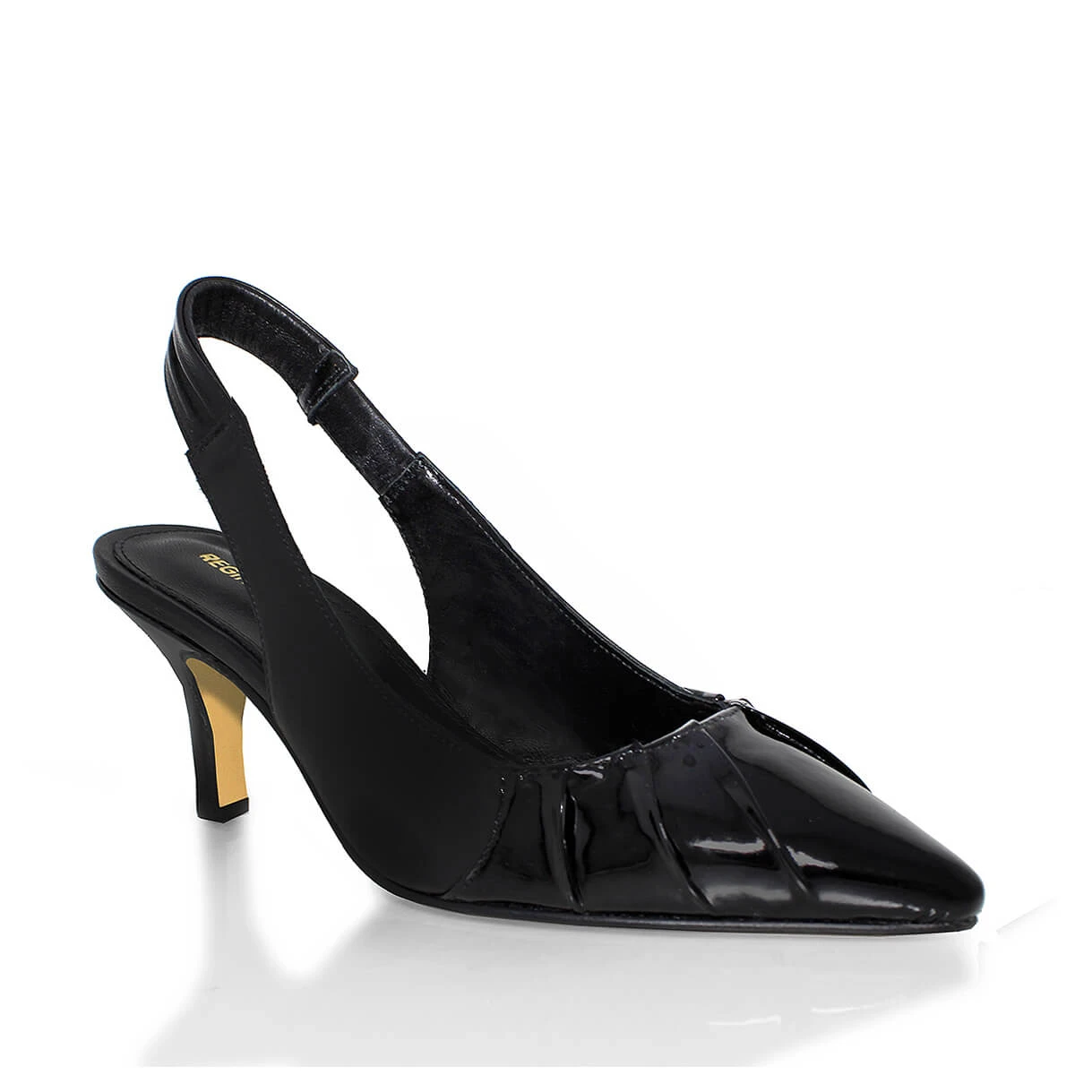 JONES 50 - Negro Regina Romero Zapato Zapatilla Tacon Bajo Para Dama En Piel 4 JONES 50 - Negro Regina Romero Zapato Zapatilla Tacon Bajo Para Dama En Piel - Imagen 4