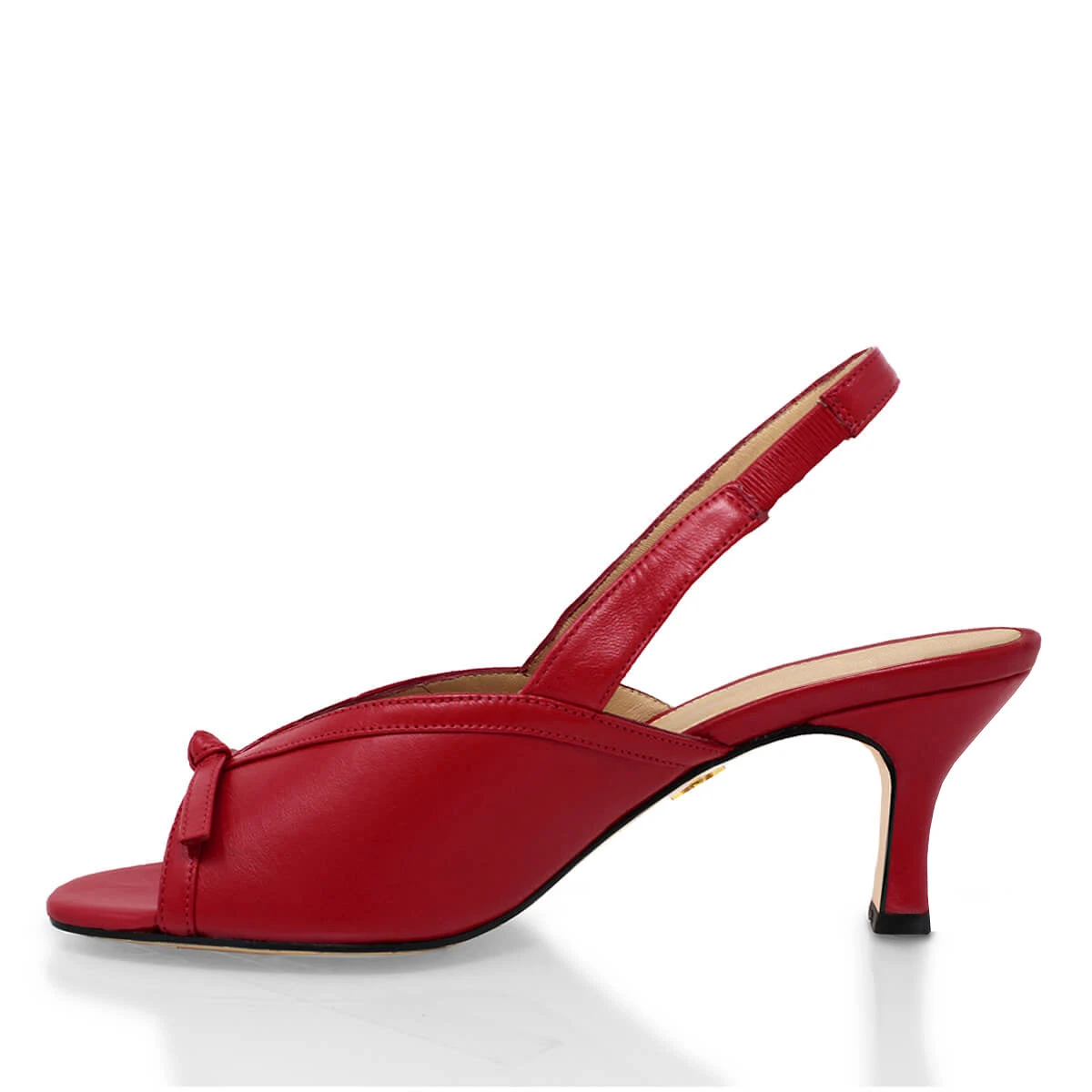 JORDAN 60 - Rojo Regina Romero Zapato Sandalia Zapatilla Tacon Bajo Para Dama En Piel 5 JORDAN 60 - Rojo Regina Romero Zapato Sandalia Zapatilla Tacon Bajo Para Dama En Piel - Imagen 5