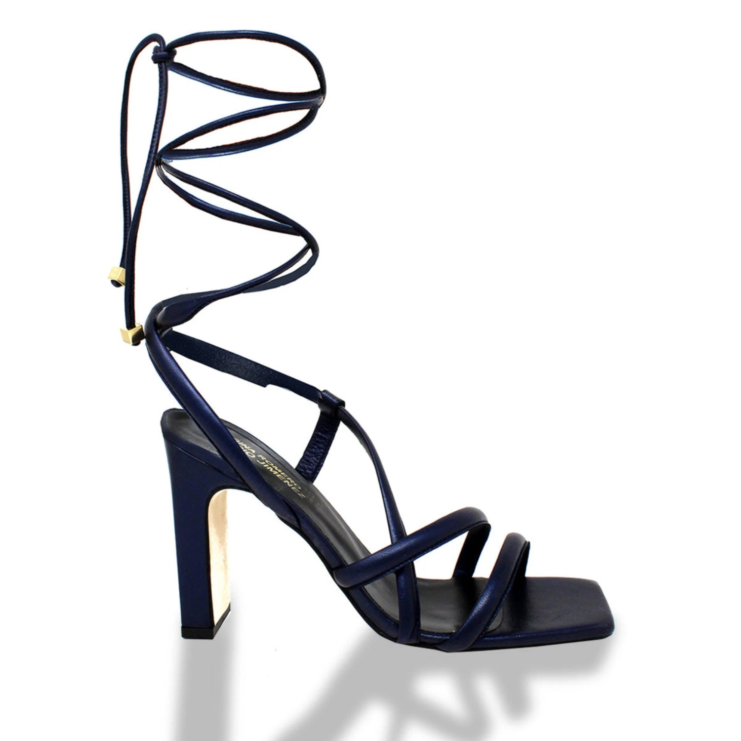 JULIETTE 100 - Azul Ahumado Regina Romero Zapato Sandalia Zapatilla Tacon Alto Para Dama En Piel 1 JULIETTE 100 - Azul Ahumado Regina Romero Zapato Sandalia Zapatilla Tacon Alto Para Dama En Piel