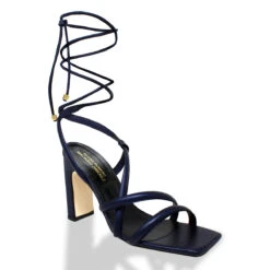 JULIETTE 100 - Azul Ahumado Regina Romero Zapato Sandalia Zapatilla Tacon Alto Para Dama En Piel 9 JULIETTE 100 - Azul Ahumado Regina Romero Zapato Sandalia Zapatilla Tacon Alto Para Dama En Piel -Reginaromero Tienda de ventas Regina Romero zapatilla sandalia Juliette marino piel 2