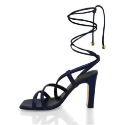 JULIETTE 100 - Azul Ahumado Regina Romero Zapato Sandalia Zapatilla Tacon Alto Para Dama En Piel 10 JULIETTE 100 - Azul Ahumado Regina Romero Zapato Sandalia Zapatilla Tacon Alto Para Dama En Piel -Reginaromero Tienda de ventas Regina Romero zapatilla sandalia Juliette marino piel 3