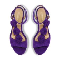 MIRACLE 50 - Morado Regina Romero Zapato Sandalia Zapatilla Tacon Bajo Para Dama En Piel 13 MIRACLE 50 - Morado Regina Romero Zapato Sandalia Zapatilla Tacon Bajo Para Dama En Piel -Reginaromero Tienda de ventas Regina Romero zapatilla sandalia MIracle morado ante piel 5