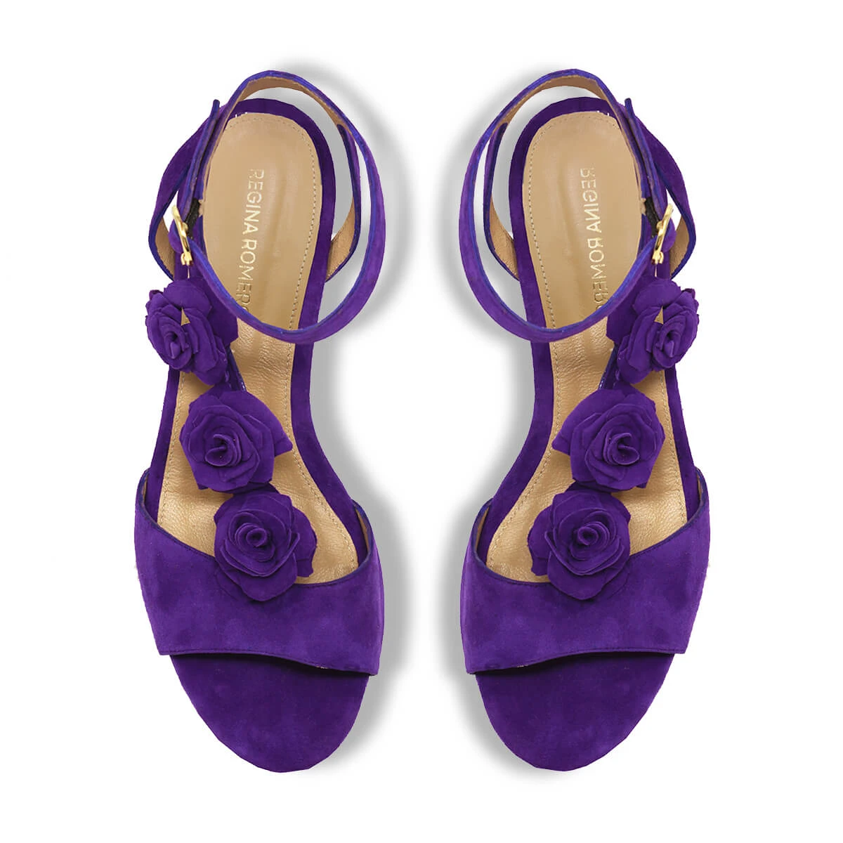 MIRACLE 50 - Morado Regina Romero Zapato Sandalia Zapatilla Tacon Bajo Para Dama En Piel 7 MIRACLE 50 - Morado Regina Romero Zapato Sandalia Zapatilla Tacon Bajo Para Dama En Piel - Imagen 7