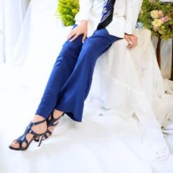 MILA 85 - Azul Metalico Regina Romero Zapato Sandalia Zapatilla Tacon Alto Para Dama En Piel 9 MILA 85 - Azul Metalico Regina Romero Zapato Sandalia Zapatilla Tacon Alto Para Dama En Piel -Reginaromero Tienda de ventas Regina Romero zapatilla sandalia Mila ontanio piel 07