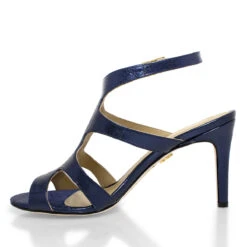 MILA 85 - Azul Metalico Regina Romero Zapato Sandalia Zapatilla Tacon Alto Para Dama En Piel 12 MILA 85 - Azul Metalico Regina Romero Zapato Sandalia Zapatilla Tacon Alto Para Dama En Piel -Reginaromero Tienda de ventas Regina Romero zapatilla sandalia Mila ontanio piel 4