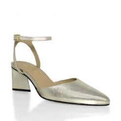 URSULA 50 - Seda Regina Romero Zapato Zapatilla Tacon Bajo Para Dama En Piel -Reginaromero Tienda de ventas Regina Romero zapatilla sandalia Ursula seda piel 3