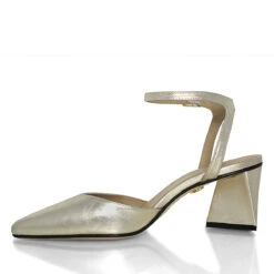 URSULA 50 - Seda Regina Romero Zapato Zapatilla Tacon Bajo Para Dama En Piel -Reginaromero Tienda de ventas Regina Romero zapatilla sandalia Ursula seda piel 4