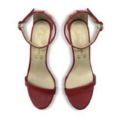 YVETTE 85 - Rojo Regina Romero Zapato Sandalia Zapatilla Tacon Alto Para Dama En Piel 16 YVETTE 85 - Rojo Regina Romero Zapato Sandalia Zapatilla Tacon Alto Para Dama En Piel -Reginaromero Tienda de ventas Regina Romero zapatilla sandalia Yvette rojo piel 2