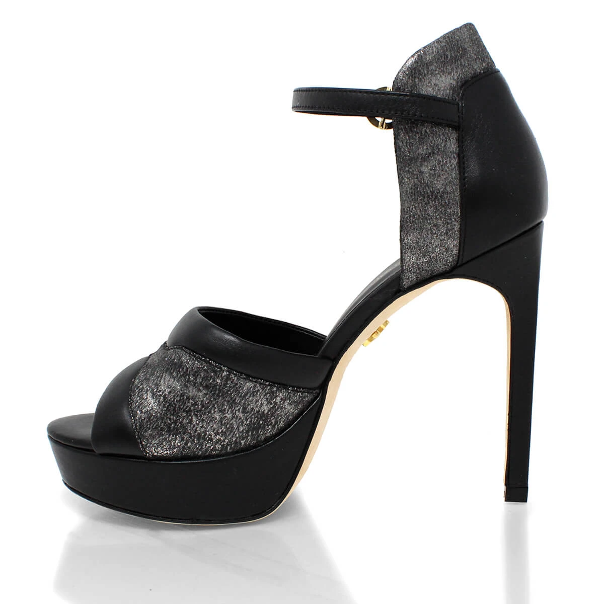 ALAIS 125 - Plomo Regina Romero Zapato Sandalia Plataforma Tacon Alto Para Dama En Piel 6 ALAIS 125 - Plomo Regina Romero Zapato Sandalia Plataforma Tacon Alto Para Dama En Piel - Imagen 6