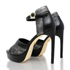 ALAIS 125 - Plomo Regina Romero Zapato Sandalia Plataforma Tacon Alto Para Dama En Piel 15 ALAIS 125 - Plomo Regina Romero Zapato Sandalia Plataforma Tacon Alto Para Dama En Piel -Reginaromero Tienda de ventas Regina Romero zapatilla sandalia plataforma Alais plomo piel 7