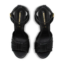 BERNADETTE 125 - Negro Regina Romero Zapato Sandalia Plataforma Tacon Alto Para Dama En Piel 15 BERNADETTE 125 - Negro Regina Romero Zapato Sandalia Plataforma Tacon Alto Para Dama En Piel -Reginaromero Tienda de ventas Regina Romero zapatilla sandalia plataforma Bernardette negro piel 2