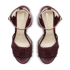 BERNADETTE 125 - Vino Regina Romero Zapato Sandalia Plataforma Tacon Alto Para Dama En Piel 13 BERNADETTE 125 - Vino Regina Romero Zapato Sandalia Plataforma Tacon Alto Para Dama En Piel -Reginaromero Tienda de ventas Regina Romero zapatilla sandalia plataforma Bernardette vino piel 2