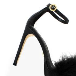 CARRIE 125 - Negro Regina Romero Zapato Sandalia Plataforma Tacon Alto Para Dama En Piel -Reginaromero Tienda de ventas Regina Romero zapatilla sandalia plataforma Kara negro piel 5