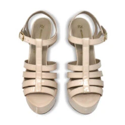 ROMI 135 - Charol Beige Regina Romero Zapato Sandalia Plataforma Tacon Alto Para Dama En Piel 2 15 ROMI 135 - Charol Beige Regina Romero Zapato Sandalia Plataforma Tacon Alto Para Dama En Piel 2 -Reginaromero Tienda de ventas Regina Romero zapatilla sandalia plataforma Romi charol beige piel 2