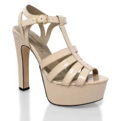 ROMI 135 - Charol Beige Regina Romero Zapato Sandalia Plataforma Tacon Alto Para Dama En Piel 2 13 ROMI 135 - Charol Beige Regina Romero Zapato Sandalia Plataforma Tacon Alto Para Dama En Piel 2 -Reginaromero Tienda de ventas Regina Romero zapatilla sandalia plataforma Romi charol beige piel 3