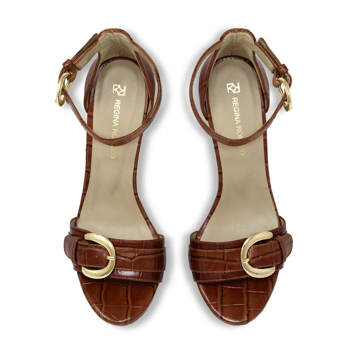 TROPEZ 135 - Cafe Regina Romero Zapato Sandalia Plataforma Tacon Alto Para Dama En Piel 6 TROPEZ 135 - Cafe Regina Romero Zapato Sandalia Plataforma Tacon Alto Para Dama En Piel - Imagen 6