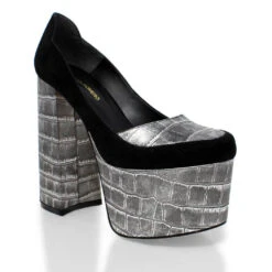 ROSE 150 - Plata Regina Romero Zapato Plataforma Tacon Alto Para Dama En Piel 16 ROSE 150 - Plata Regina Romero Zapato Plataforma Tacon Alto Para Dama En Piel -Reginaromero Tienda de ventas Regina Romero zapato Plataforma Rose