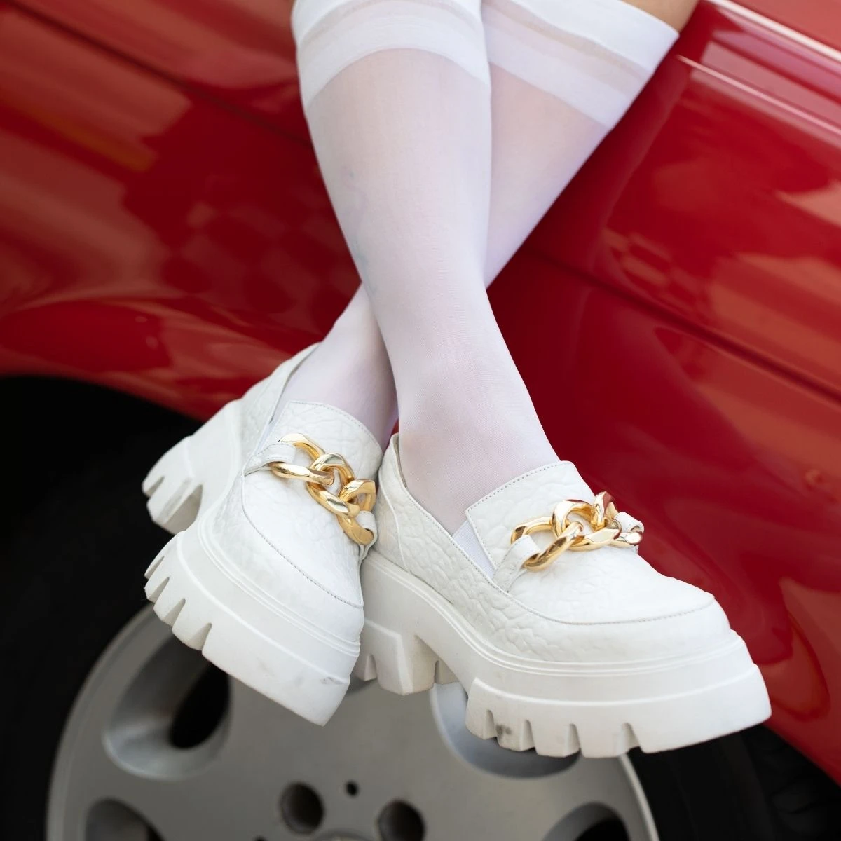 RAQUEL 65 - Blanco Regina Romero Zapato Tenis Urbano Sport Para Dama En Piel - Imagen 2