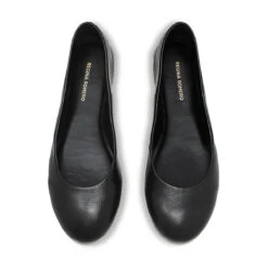 IZAR - Negro Regina Romero Zapato Flat Balerina De Piso Para Dama En Piel -Reginaromero Tienda de ventas Regina Romero zapato flat Izar negro piel 2