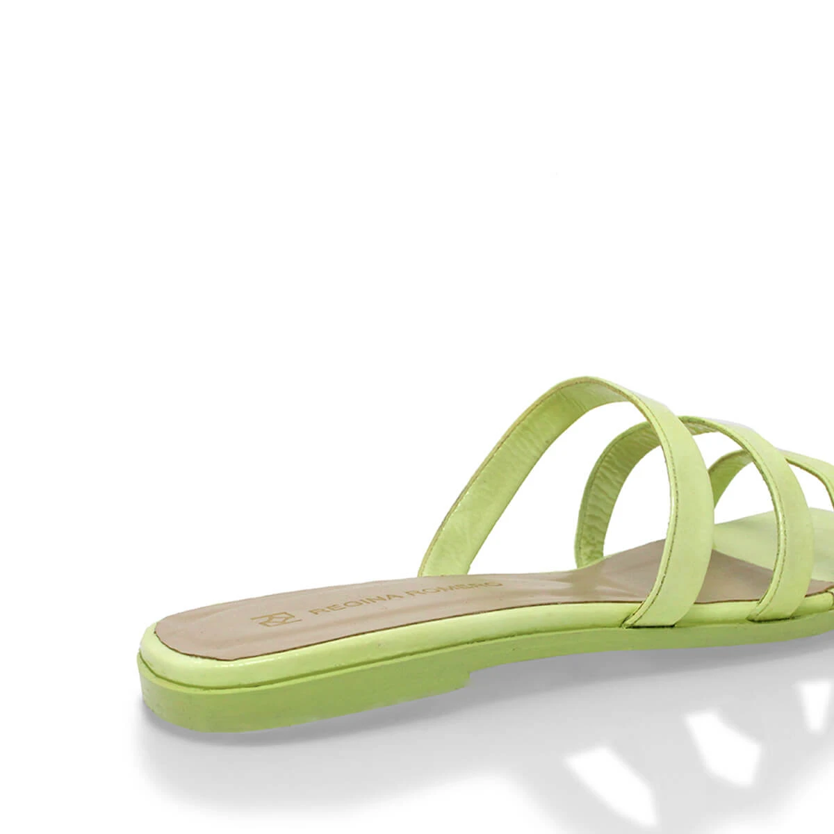 CILIA - Charol Menta Regina Romero Zapato Sandalia De Piso Para Dama En Piel - Imagen 10