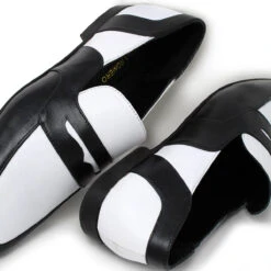 CLARK - Blanco Y Negro Regina Romero Zapato Mocasin De Piso Para Dama En Piel -Reginaromero Tienda de ventas Regina Romero zapato mocasin Clark blanco negro piel 7