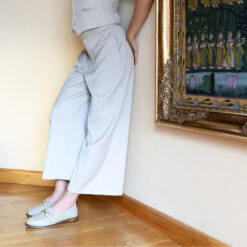 JUDY - Arena Regina Romero Zapato Mocasin De Piso Para Dama En Piel -Reginaromero Tienda de ventas Regina Romero zapato mocasin Judy arena piel 10