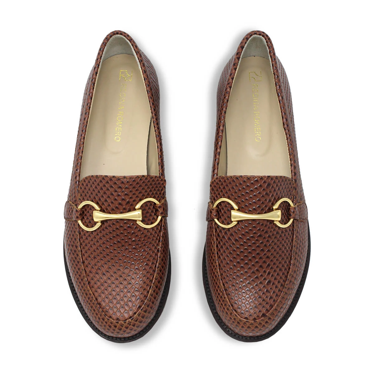 JUDY - Cafe Regina Romero Zapato Mocasin De Piso Para Dama En Piel 7 JUDY - Cafe Regina Romero Zapato Mocasin De Piso Para Dama En Piel - Imagen 7