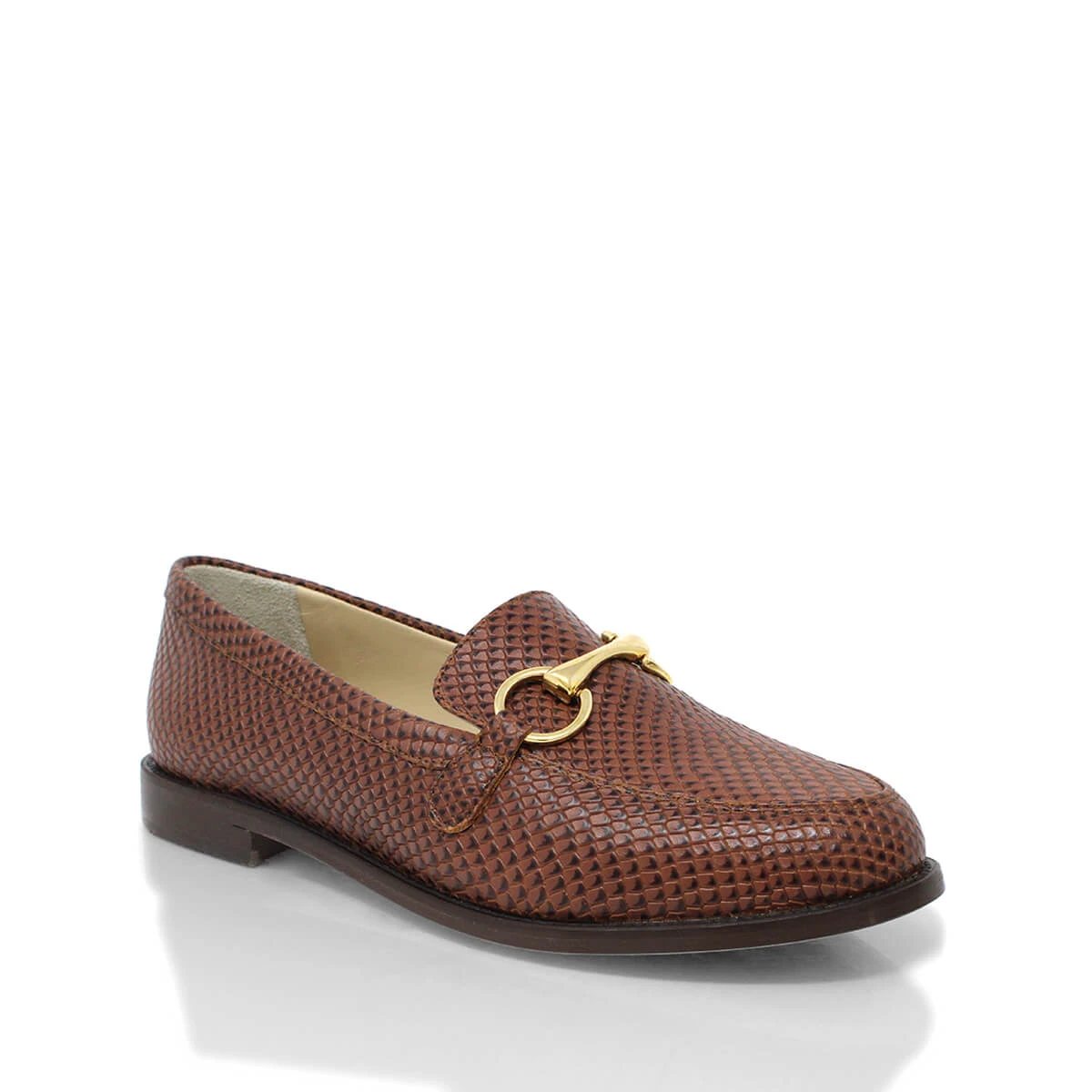 JUDY - Cafe Regina Romero Zapato Mocasin De Piso Para Dama En Piel 5 JUDY - Cafe Regina Romero Zapato Mocasin De Piso Para Dama En Piel - Imagen 5