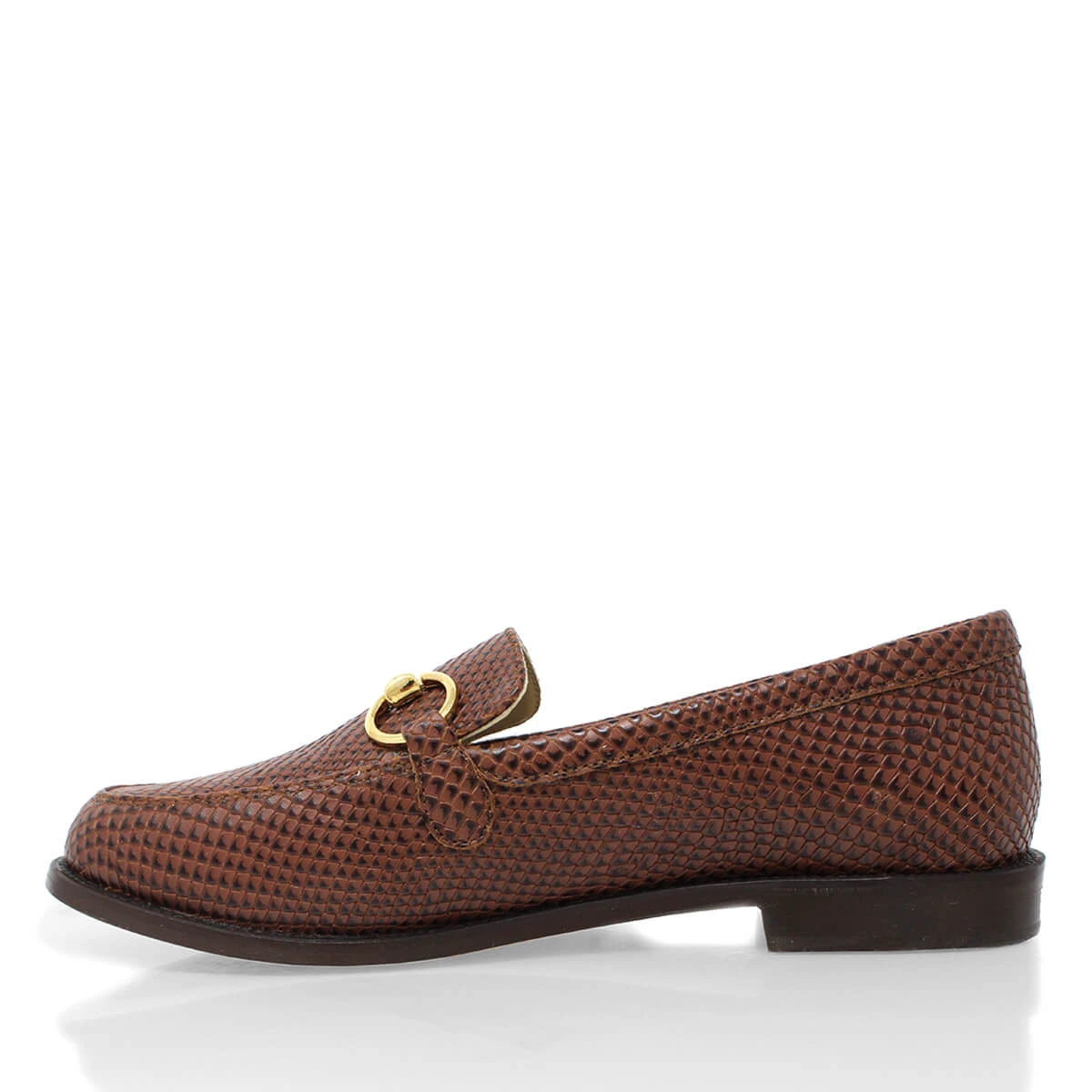 JUDY - Cafe Regina Romero Zapato Mocasin De Piso Para Dama En Piel 6 JUDY - Cafe Regina Romero Zapato Mocasin De Piso Para Dama En Piel - Imagen 6