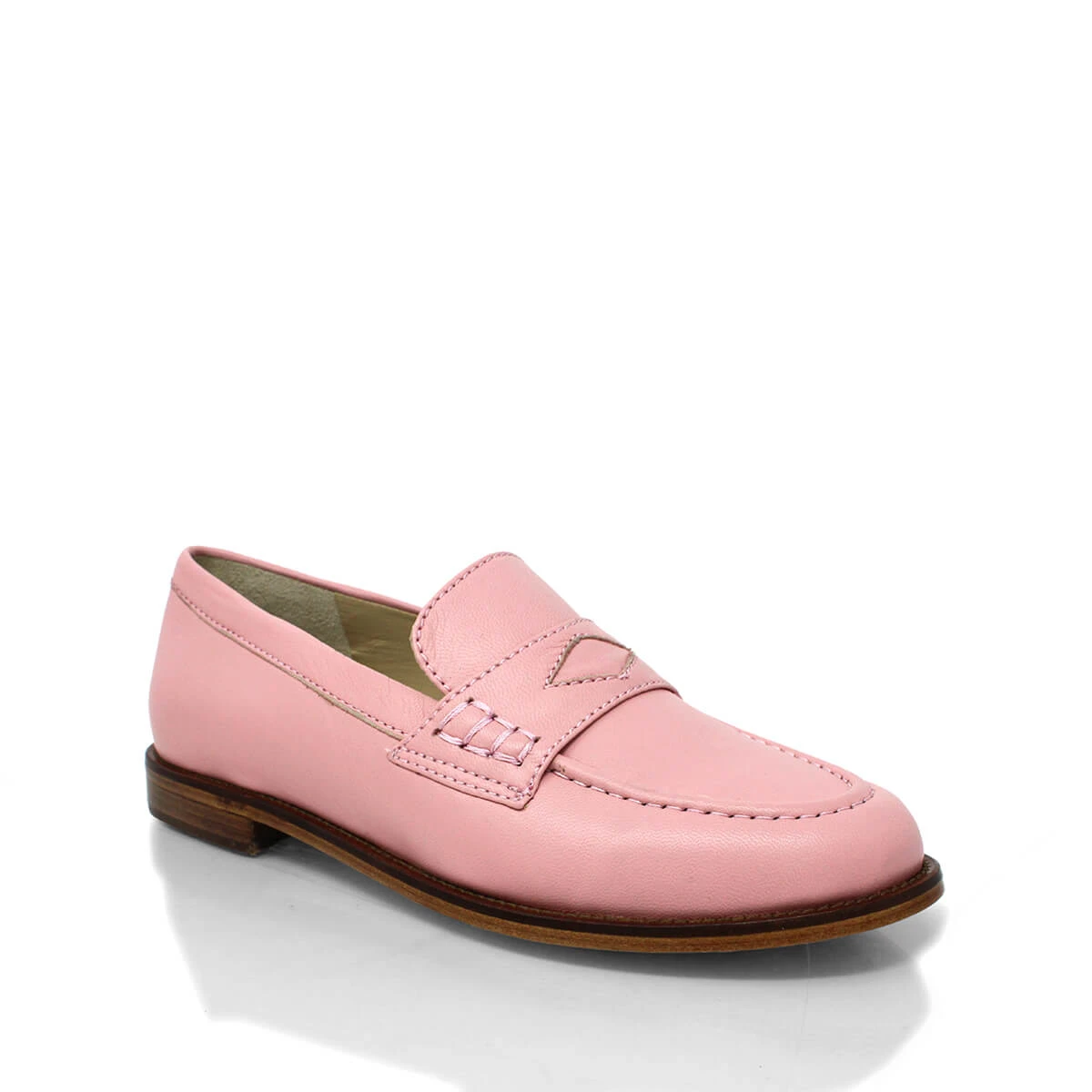 PENNY - Rosa Claro Regina Romero Zapato Mocasin De Piso Para Dama En Piel 6 PENNY - Rosa Claro Regina Romero Zapato Mocasin De Piso Para Dama En Piel - Imagen 6