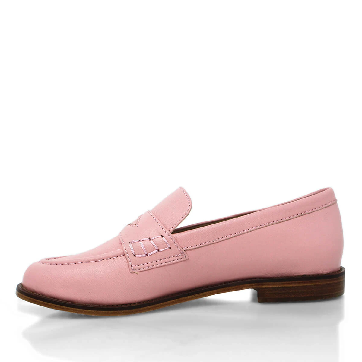 PENNY - Rosa Claro Regina Romero Zapato Mocasin De Piso Para Dama En Piel 7 PENNY - Rosa Claro Regina Romero Zapato Mocasin De Piso Para Dama En Piel - Imagen 7