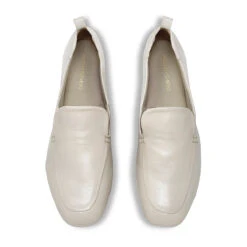 REBECA - Latte Regina Romero Zapato Mocasin De Piso Para Dama En Piel -Reginaromero Tienda de ventas Regina Romero zapato mocasin Rebecca latte piel 2