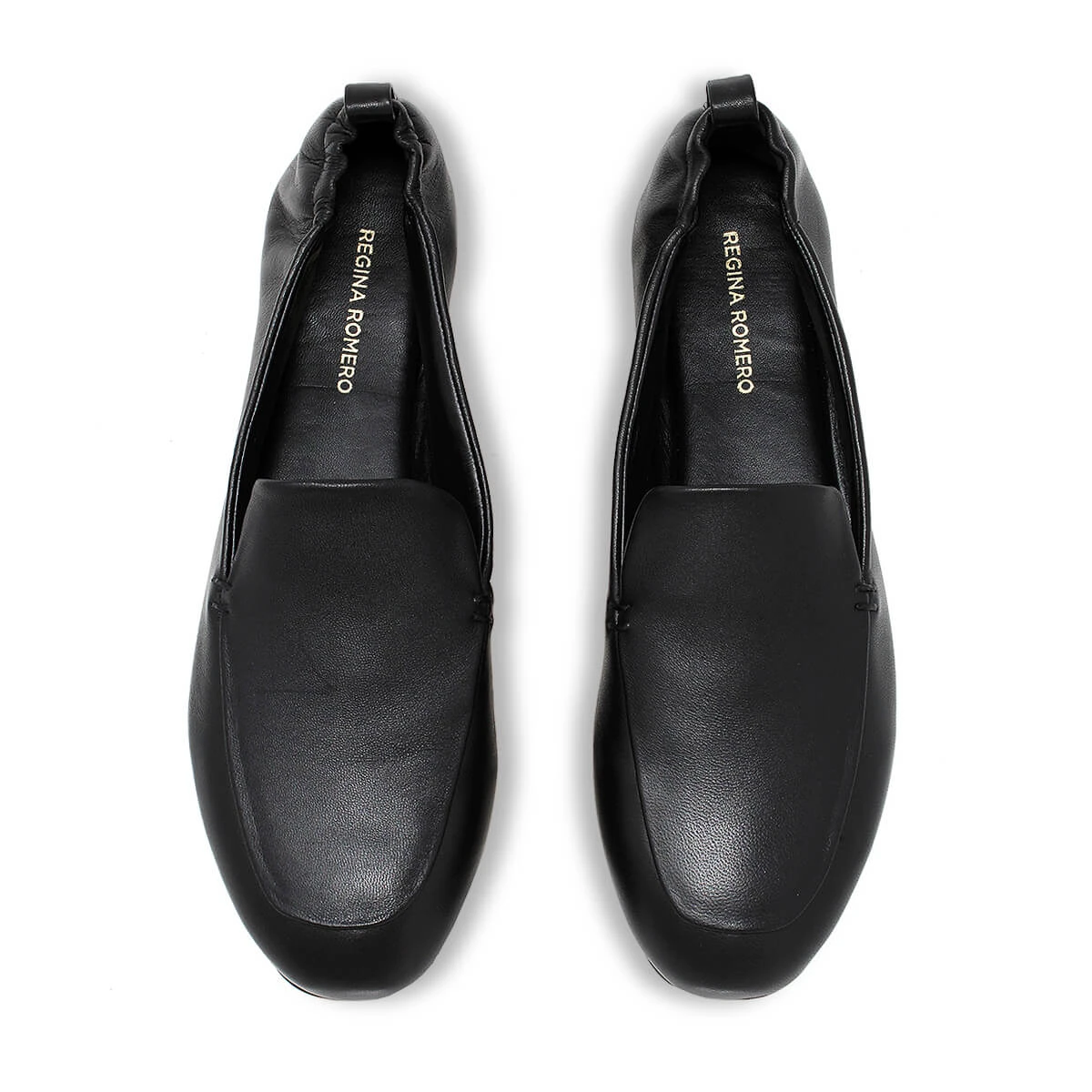 REBECA - Negro Regina Romero Zapato Mocasin De Piso Para Dama En Piel 7 REBECA - Negro Regina Romero Zapato Mocasin De Piso Para Dama En Piel - Imagen 7