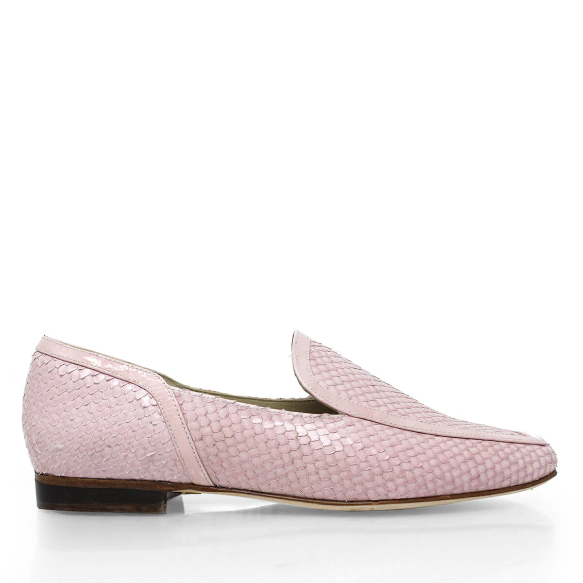 CORA - Rosa Claro Regina Romero Zapato Mocasin De Piso Para Dama En Piel 1 CORA - Rosa Claro Regina Romero Zapato Mocasin De Piso Para Dama En Piel