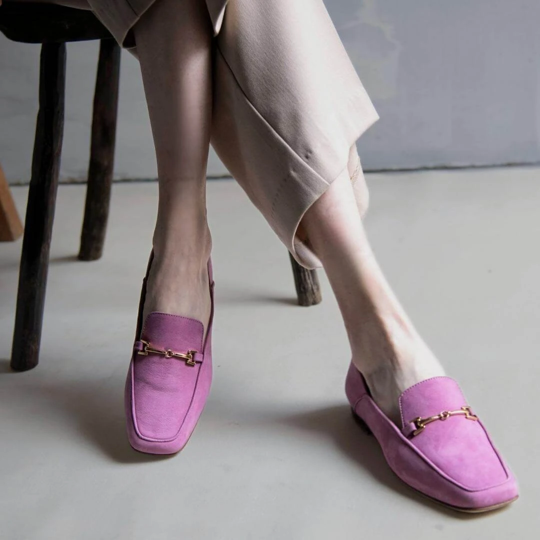 LUA - Rosa Regina Romero Zapato Mocasin De Piso Para Dama En Piel 4 LUA - Rosa Regina Romero Zapato Mocasin De Piso Para Dama En Piel - Imagen 4