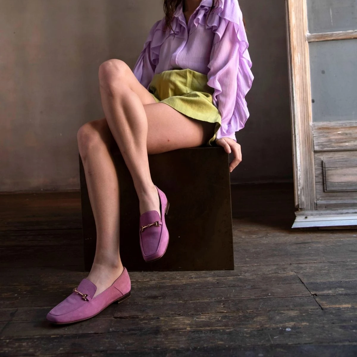 LUA - Rosa Regina Romero Zapato Mocasin De Piso Para Dama En Piel 5 LUA - Rosa Regina Romero Zapato Mocasin De Piso Para Dama En Piel - Imagen 5