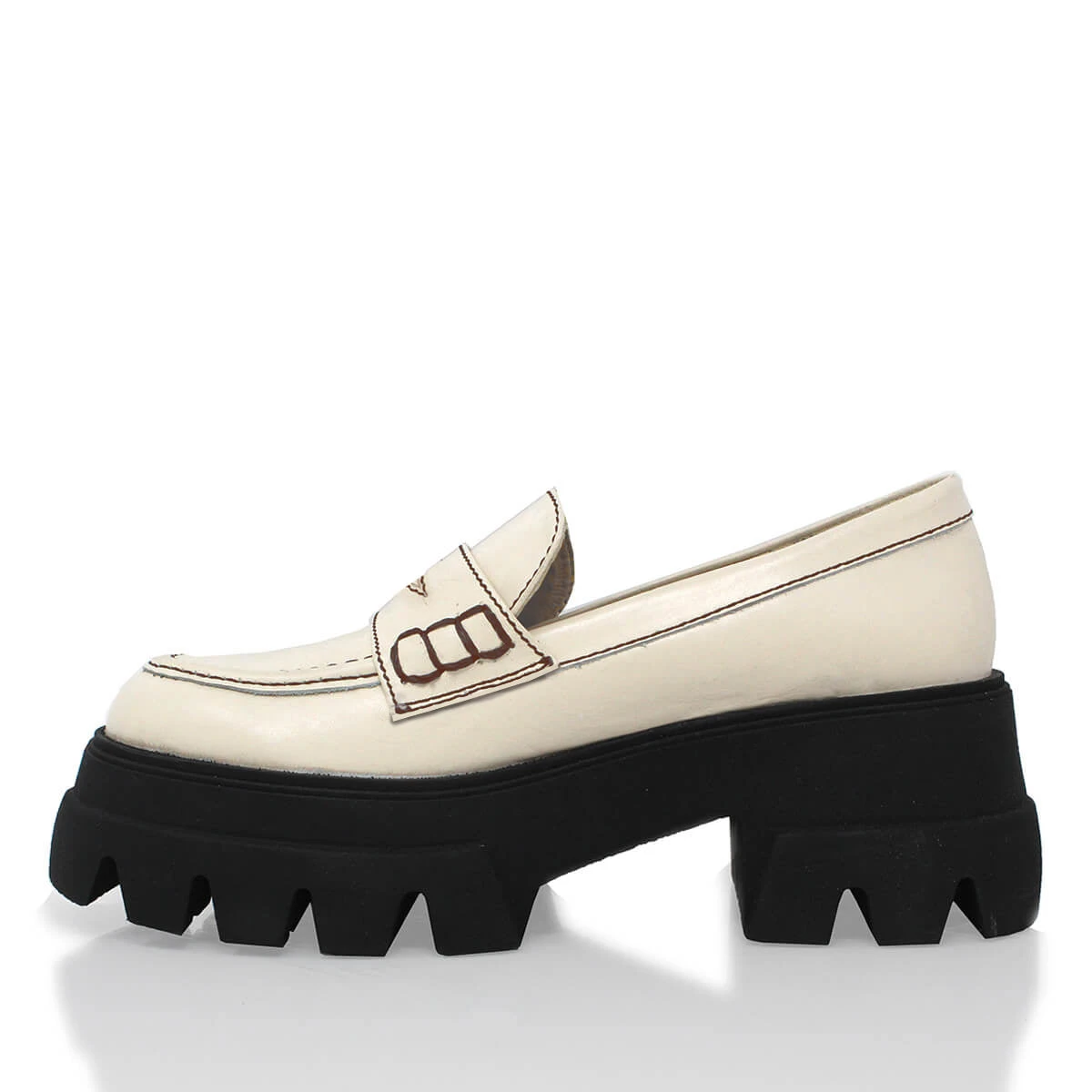 LOVE 65 - Latte Regina Romero Zapato Tenis Urbano Sport Para Dama En Piel - Imagen 7