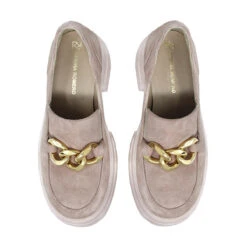 RAQUEL 65 - Gamuza Palo De Rosa Regina Romero Zapato Tenis Urbano Sport Para Dama En Piel -Reginaromero Tienda de ventas Regina Romero zapato mocasin plataforma Raquel rosa piel 2