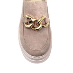 RAQUEL 65 - Gamuza Palo De Rosa Regina Romero Zapato Tenis Urbano Sport Para Dama En Piel -Reginaromero Tienda de ventas Regina Romero zapato mocasin plataforma Raquel rosa piel 6